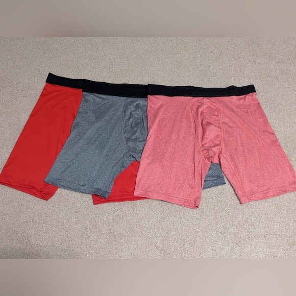 NWOT Men's 3pk Athletic Works Boxer Briefs Sz XL - Picture 4 of 7